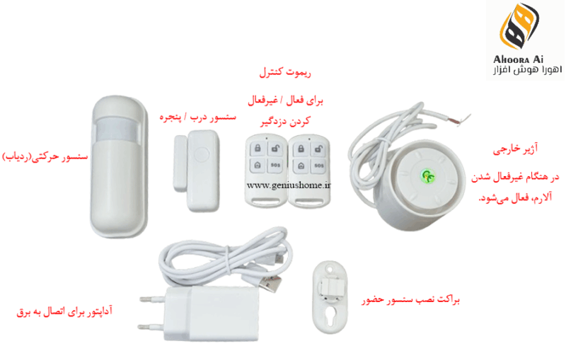 ⁦دزدگیر هوشمند اماکن تویا⁩ - الصورة ⁦2⁩